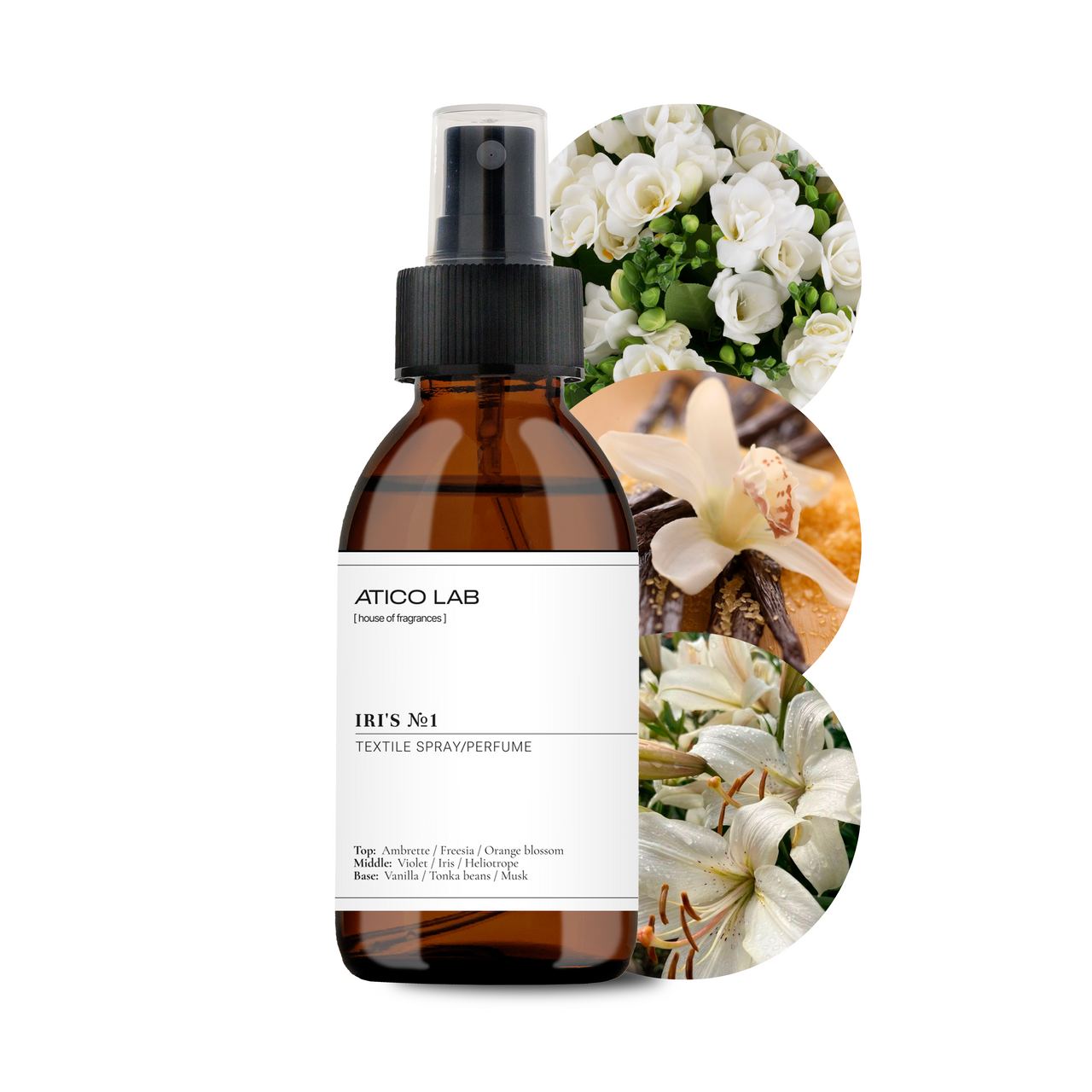Perfumed textile spray Iris №1